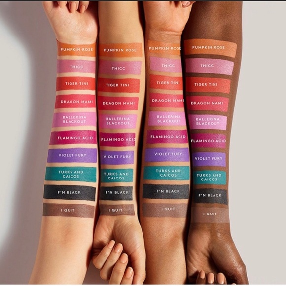 Fenty Beauty Mattemoiselle plush matte lipstick 10 pc collection - Picture 4 of 4